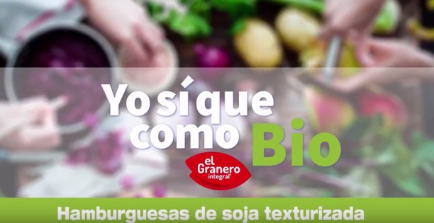 Hamburguesa de soja texturizada