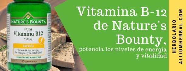 Vitamina B-12 de Nature&#039;s Bounty